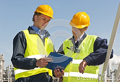 Engineering checklist Stock Photo