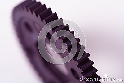 Engineering concept - gear Stock Photo