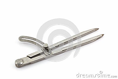 Engineering dividers Tools. Stock Photo