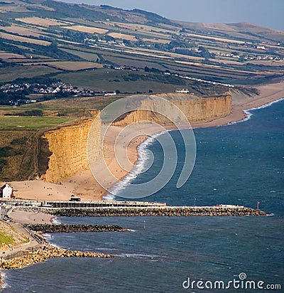 England dorset bridport jurass Stock Photo