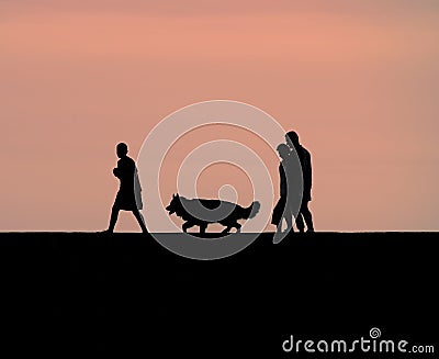 England dorset lyme regis Stock Photo