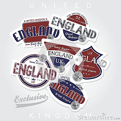 England emblem Vector Illustration