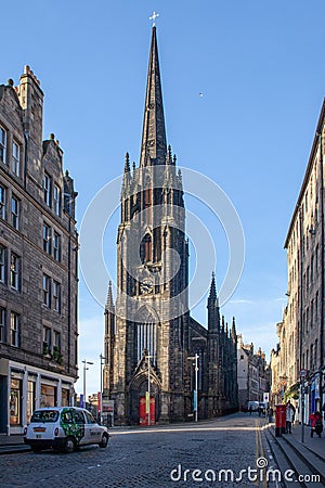 England, Scotland, Edimburgo Editorial Stock Photo