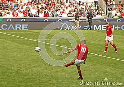 Rugby Union at Twickenham Editorial Stock Photo