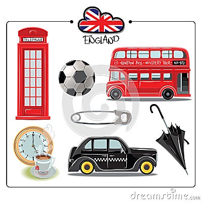 England Vector Illustration