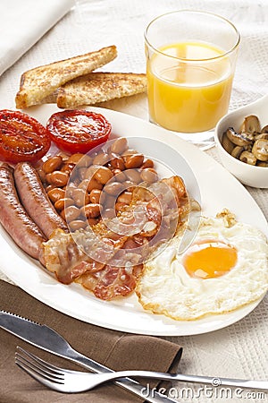 English breakfast Stock Photo