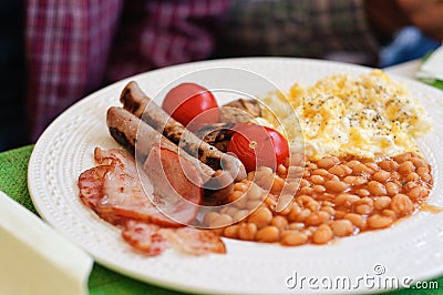 English breakfast Stock Photo