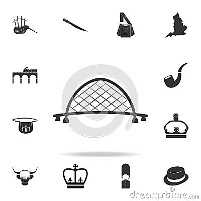 English bridge icon. Detailed set of United Kingdom culture icons. Premium quality graphic design. One of the collection icons for Stock Photo