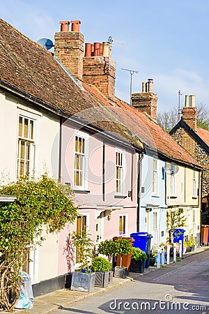 English cottages Stock Photo