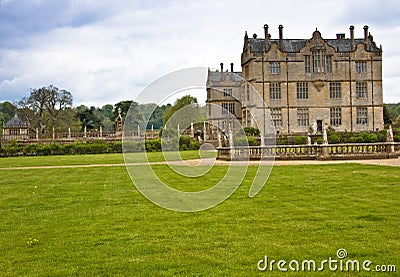 English country home in somerset Stock Photo