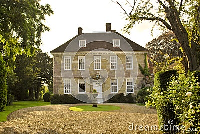 English country house Stock Photo