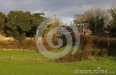 English Countryside Stock Photo