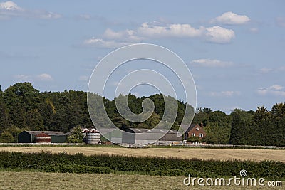 English Countryside, Holmer Green, Buckinghamshire Stock Photo