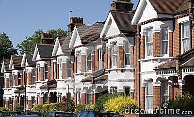 English Homes Stock Photo