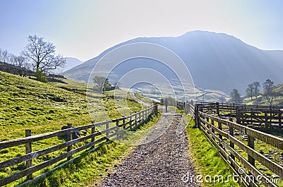 English Lake District Park Stock Photo