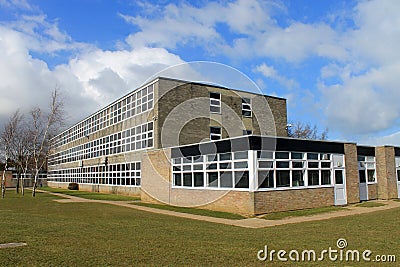 English school building Stock Photo