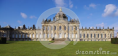 English Stately Home Editorial Stock Photo