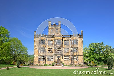 English Stately Home Stock Photo