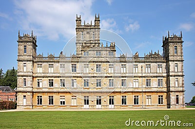An English Stately Home Stock Photo