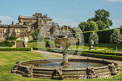 An English Stately Home Stock Photo