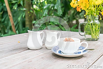 english tea on the table Stock Photo