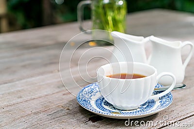 english tea on the table Stock Photo