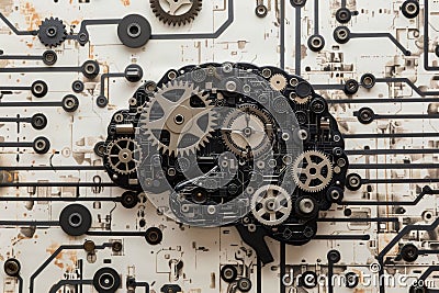 Enhance cognitive skills with AI-powered brain training, boosting memory, focus, and problem-solving. Stock Photo