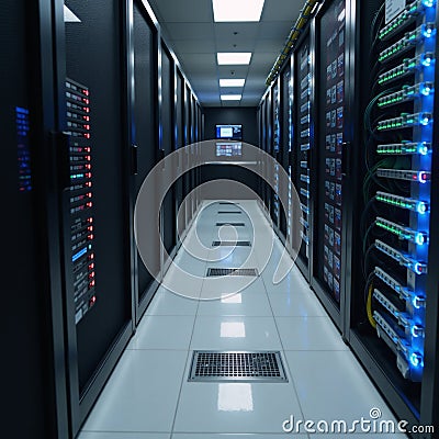 Enhance cyber defenses through proactive strategies against DDoS attacks using advanced network security measures Stock Photo