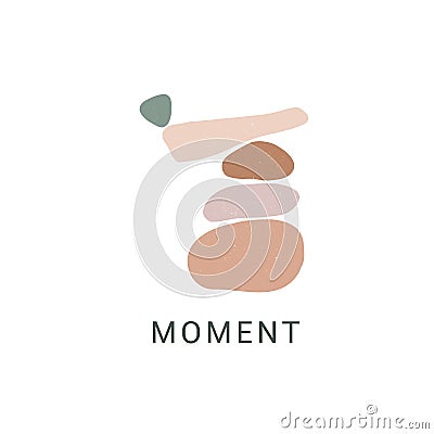 Enjoy moment flat vector illustration Cartoon Illustration