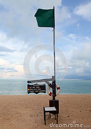 Enjoy your swimming Stock Photo