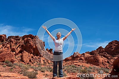 Enjoying Life Again Stock Photo