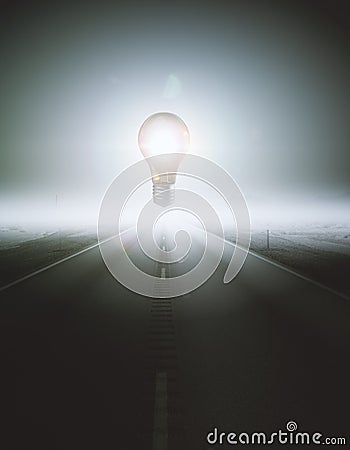 Enlightenment concept Stock Photo