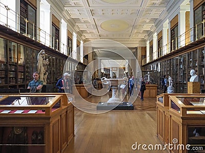 Enlightment Gallery at the British Museum in London Editorial Stock Photo