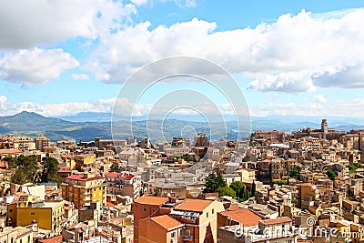 Enna, Sicily, Italy Stock Photo