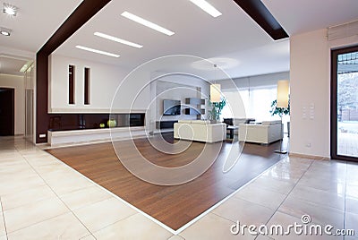 Enormous house Stock Photo