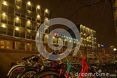 Enschede town hall Editorial Stock Photo