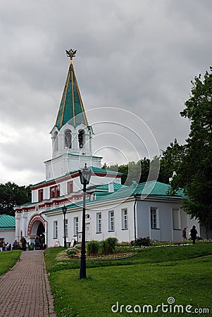 The ensemble of the front gate, 1672-73 years Editorial Stock Photo