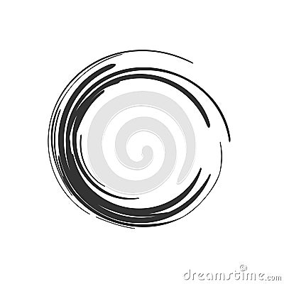 Zen Symbol Enso Vector Design Vector Illustration