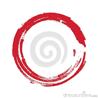 Zen Symbol Enso Vector Design Vector Illustration