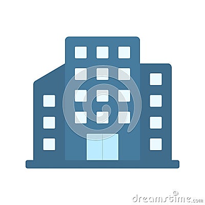 Enterprise icon vector image. Vector Illustration