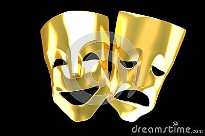 Entertainment Mask Stock Photo