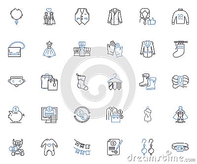 Entertainment world line icons collection. Music, Movies, Television, Theatre, Comedy, Gaming, Art vector and linear Vector Illustration