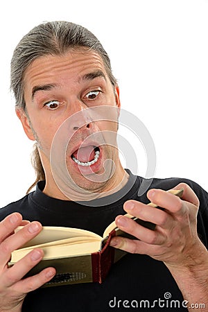 Enthralling book Stock Photo