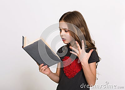 Enthralling reading concept Stock Photo