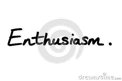 Enthusiasm Stock Photo