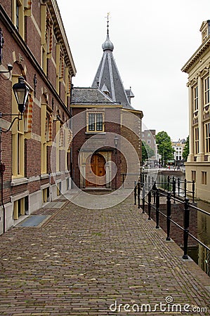 Entrance of Dutch Little Tower Editorial Stock Photo