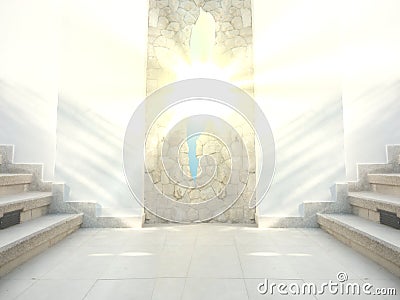 Entrance to heaven Stock Photo