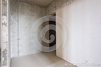 Entrance to a premise in new building Stock Photo