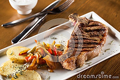 Entrecote Stock Photo