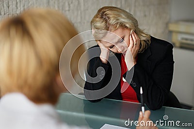 Entrepreneur in bankrupt Stock Photo